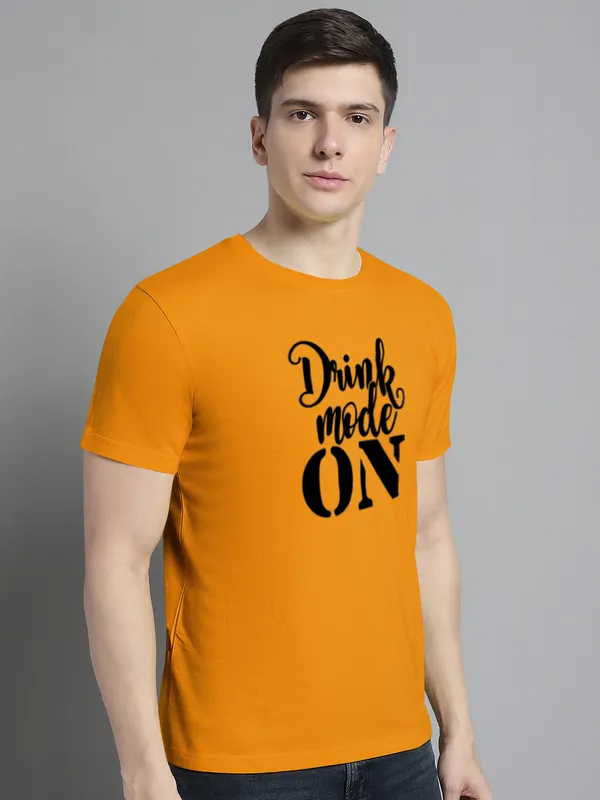 Mustard_Cotton_Drink_Mode_On_Print_Round_Neck_T-Shirt_For_Men