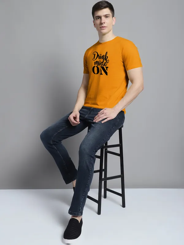Mustard_Cotton_Drink_Mode_On_Print_Round_Neck_T-Shirt_For_Men