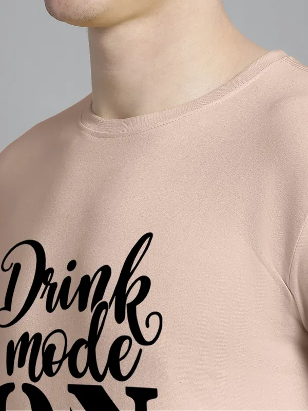 Coral_Cotton_Drink_Mode_On_Print_Round_Neck_T-Shirt_For_Men