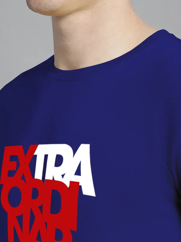 Blue_Cotton_Extra_Ordinary_Print_Round_Neck_T-Shirt_For_Men