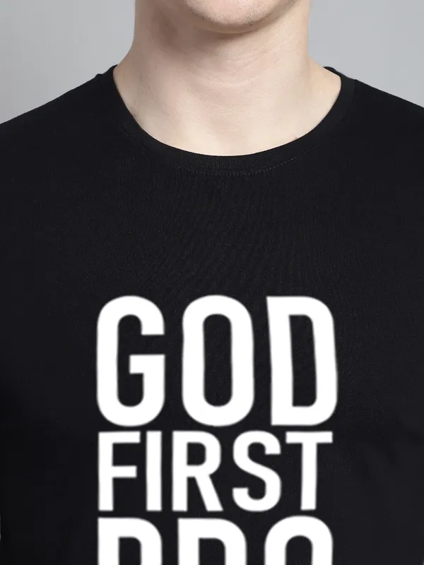 Black_Cotton_God_First_Bro_Print_Round_Neck_T-Shirt_For_Men