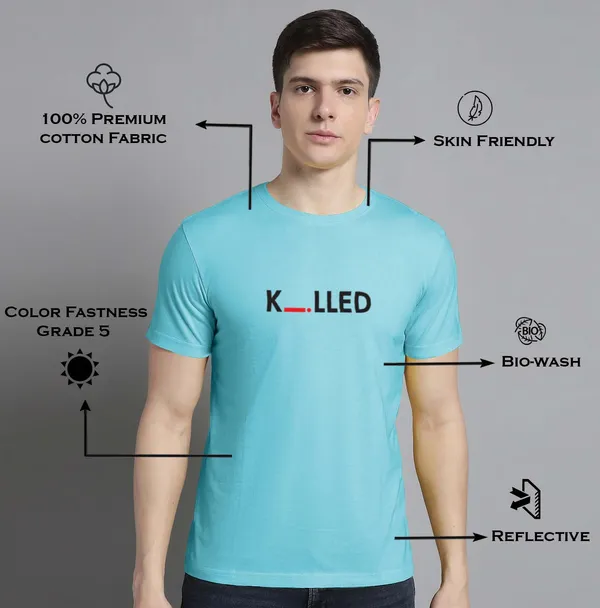 Pack_of_2_Maroon_&_Turquoise_Blue_Cotton_Rib_Trimmed_Neckline_Printed_T-Shirt_For_Men