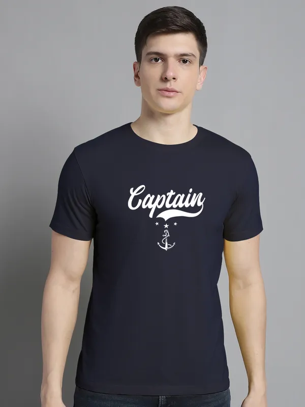 Pack_of_2_Red_&_Navy_Blue_Cotton_Rib_Trimmed_Neckline_Printed_T-Shirt_For_Men