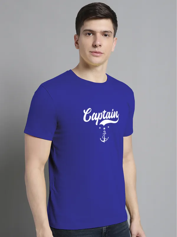 Blue_Cotton_Captain_Print_Round_Neck_T-Shirt_For_Men