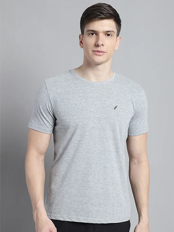 Pack_of_2_Grey_&_Purple_Cotton_Round_Neck_T-Shirt_For_Men