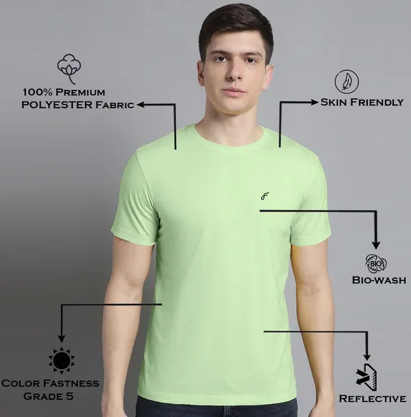 Pack_of_2_Coral_&_Sea_Green_Cotton_Round_Neck_T-Shirt_For_Men