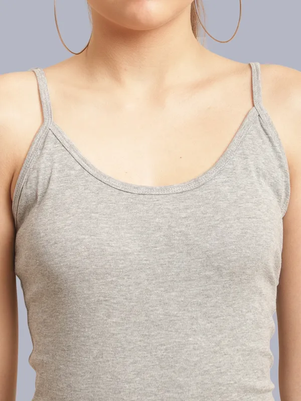 Grey_Cotton_Rib_Camisole_For_Women
