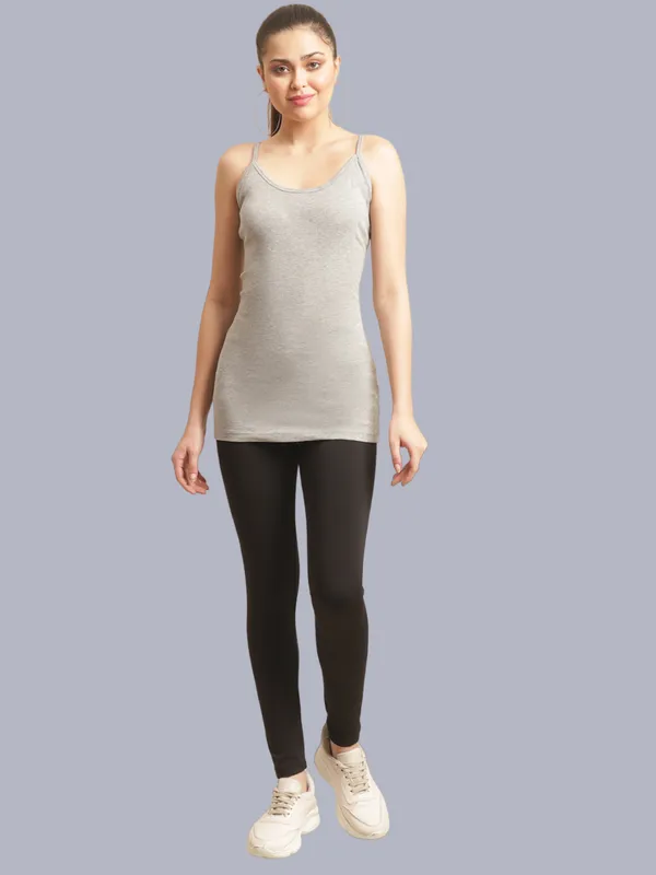 Grey_Cotton_Rib_Camisole_For_Women