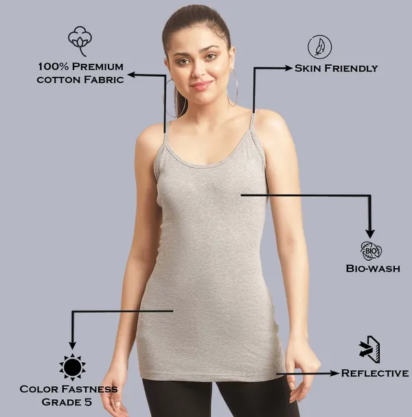 Grey_Cotton_Rib_Camisole_For_Women