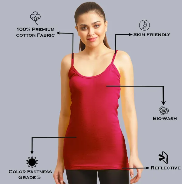 Pink_Cotton_Rib_Camisole_For_Women