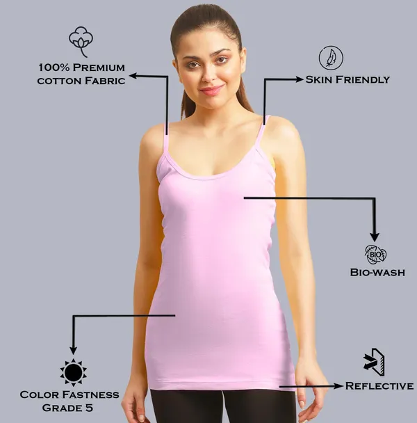 Pink_Cotton_Rib_Camisole_For_Women