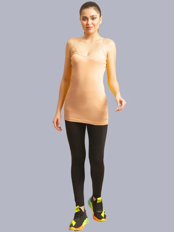 Coral_Cotton_Rib_Camisole_For_Women