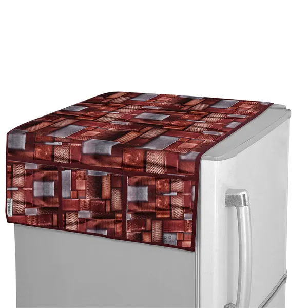 6_Pcs_Of_Cover_Appliances_Cover_Combo_Set_of_(1_Pc._Fridge_Top_Cover_+_1_Pc._Fridge_Handle_Cover_+_1_Pc._Microwave_Oven_Cover_+_6_Pcs._Fridge_Mat_+_1_Pc._Wall_Hanging_Storage_Organizer)