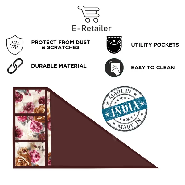 3-Layered_Refrigerator/Fridge_Top_Cover_With_6_Utility_Pockets_(Material-Polyester,_Color-Multi,_Size-39x21_Inches)