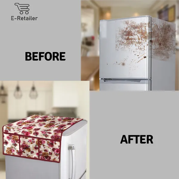 3-Layered_Refrigerator/Fridge_Top_Cover_With_6_Utility_Pockets_(Material-Polyester,_Color-Multi,_Size-39x21_Inches)