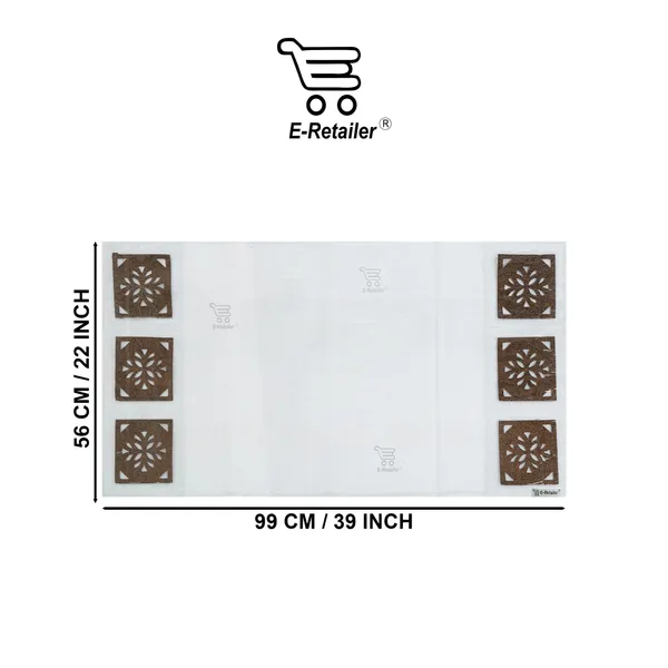 Refrigerator/Fridge_Top_Cover_With_6_Utility_Pockets_(Material-PVC,_Color-Transparent_Brown,_Size-39x22_Inches)
