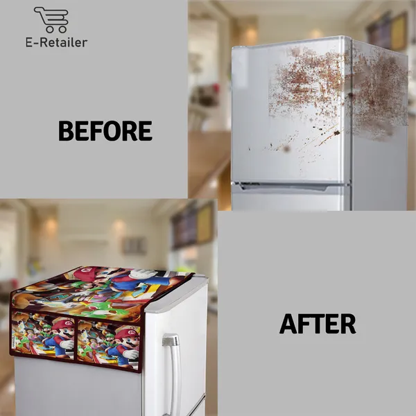 3-Layered_Refrigerator/Fridge_Top_Cover_With_4_Utility_Pockets_(Material-Jute,_Color-Multi,_Size-39x21_Inches)