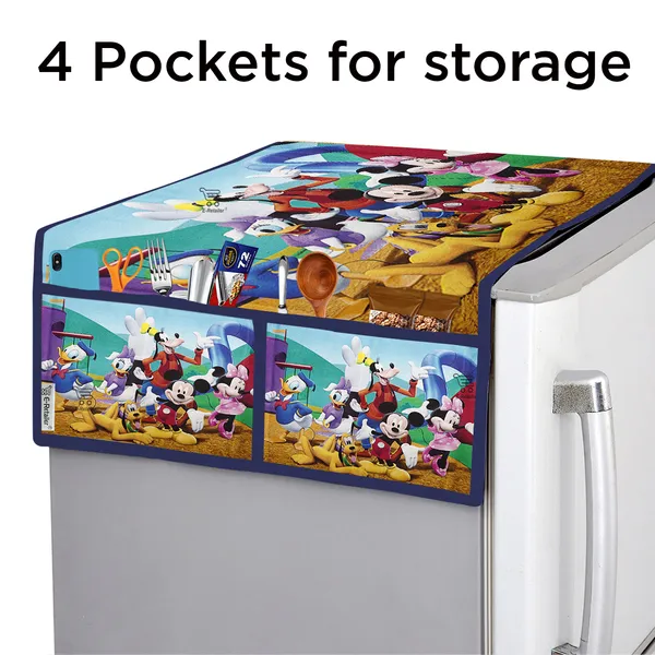 3-Layered_Refrigerator/Fridge_Top_Cover_With_4_Utility_Pockets_(Material-Jute,_Color-Multi,_Size-39x21_Inches)