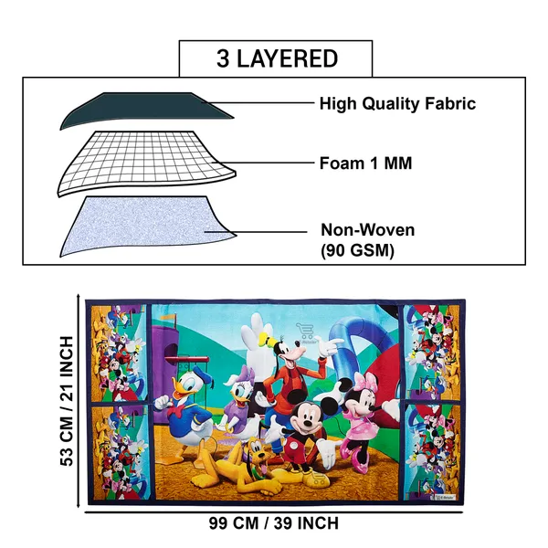 3-Layered_Refrigerator/Fridge_Top_Cover_With_4_Utility_Pockets_(Material-Jute,_Color-Multi,_Size-39x21_Inches)