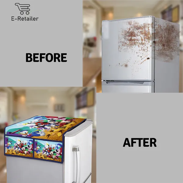 3-Layered_Refrigerator/Fridge_Top_Cover_With_4_Utility_Pockets_(Material-Jute,_Color-Multi,_Size-39x21_Inches)