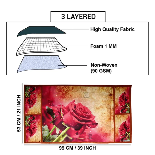 3-Layered_Refrigerator/Fridge_Top_Cover_With_4_Utility_Pockets_(Material-Jute,_Color-Red,_Size-39x21_Inches)