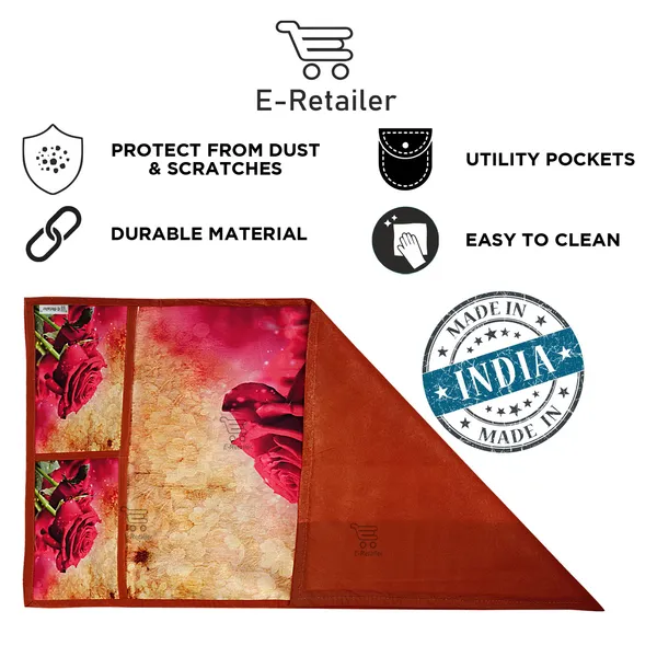 3-Layered_Refrigerator/Fridge_Top_Cover_With_4_Utility_Pockets_(Material-Jute,_Color-Red,_Size-39x21_Inches)