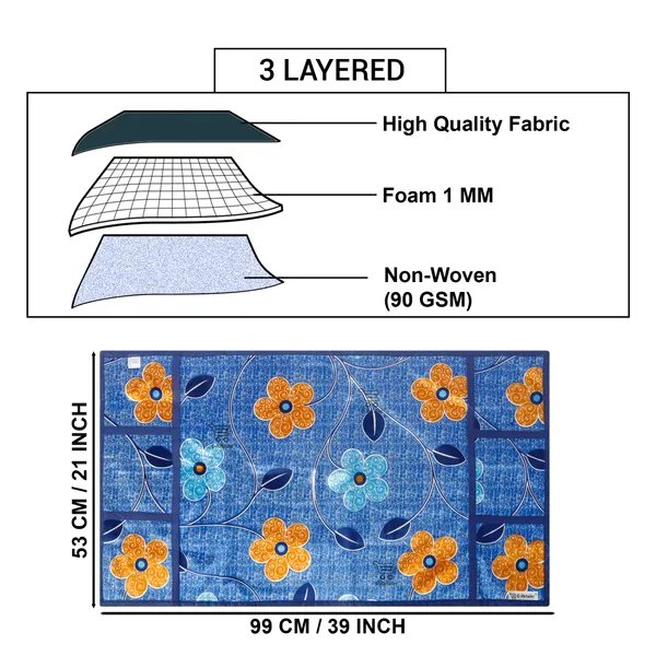 3-Layered_Refrigerator/Fridge_Top_Cover_With_6_Utility_Pockets_(Material-Polyester,_Color-Blue,_Size-39x21_Inches)