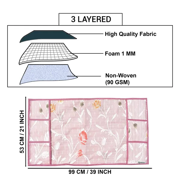 _3-Layered_Refrigerator/Fridge_Top_Cover_With_6_Utility_Pockets_(Material-Net,_Color-Pink,_Size-39x21_Inches)