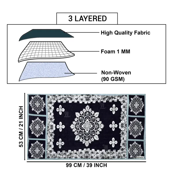 3-Layered_Refrigerator/Fridge_Top_Cover_With_6_Utility_Pockets_(Material-Jacquard,_Color-Black,_Size-39x21_Inches)