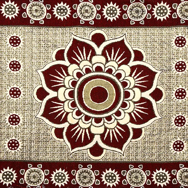 3-Layered_Refrigerator/Fridge_Top_Cover_With_6_Utility_Pockets_(Material-Jacquard,_Color-Maroon,_Size-39x21_Inches)