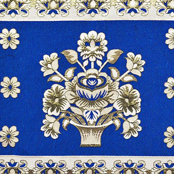 3-Layered_Refrigerator/Fridge_Top_Cover_With_6_Utility_Pockets_(Material-Jacquard,_Color-Blue,_Size-39x21_Inches)