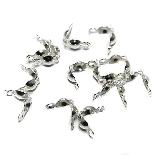Silvery_Alloy_Steel_Premium_Clamshell_Knot_Covers_For_Jewellery_Making