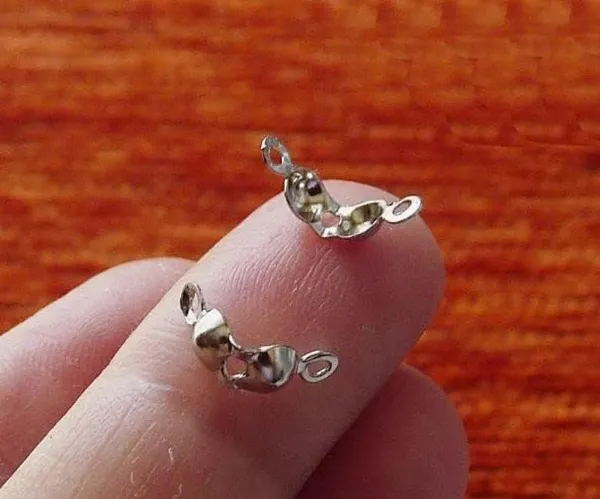 Silvery_Alloy_Steel_Premium_Clamshell_Knot_Covers_For_Jewellery_Making
