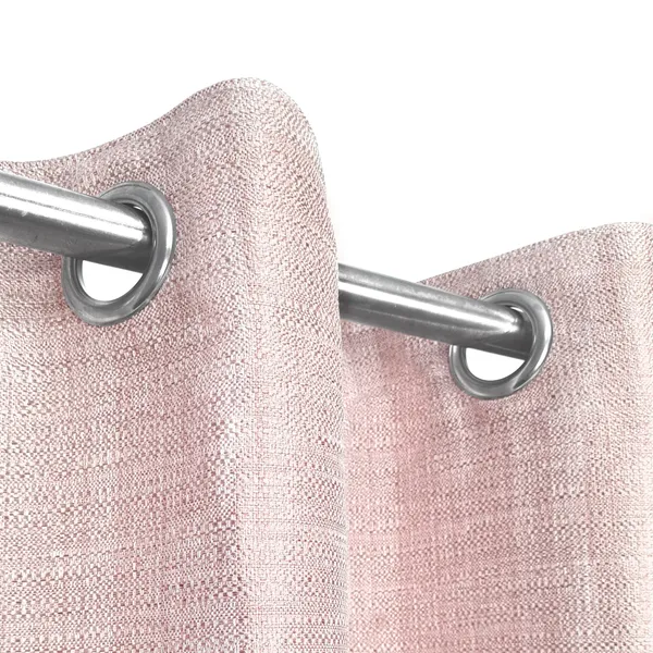 Plain_Eyelet_1_Panel_Window_Curtain_Set_Living_,_Dining_Room_(_1Pcs,_5_Feet,_Peach_)