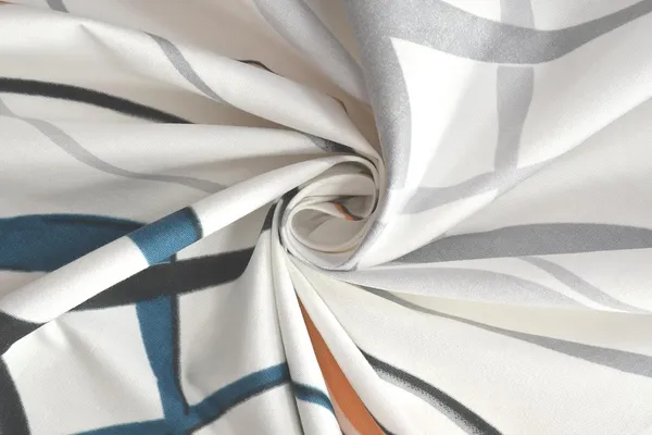 220TC_Waves_White_King_Size_Double_Bed_Elastic_Fitted_100%_Cotton_Bedsheet_with_2_Pillow_Cover_(72"x78"_Upto_6"_Mattress)