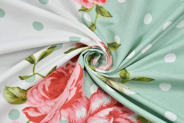 220TC_Green_Polka_Elastic_Fitted_Single_Bed_100%_Cotton_Bedsheet_with_1_Pillow_Cover_(36X72_upto_6'_mattress)
