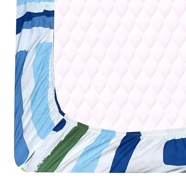 220TC_Color_Lines_Elastic_Fitted_Single_Bed_100%_Cotton_Bedsheet_with_1_Pillow_Cover_(36X72_upto_6'_mattress)