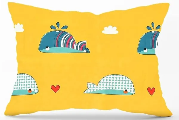 220TC_Shark_Cartoon_Elastic_Fitted_Single_Bed_100%_Cotton_Bedsheet_with_1_Pillow_Cover_(36X72_upto_6'_mattress)