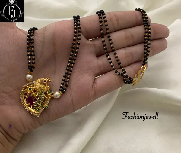 Ethnic_Peacock_design_Mangalsutra