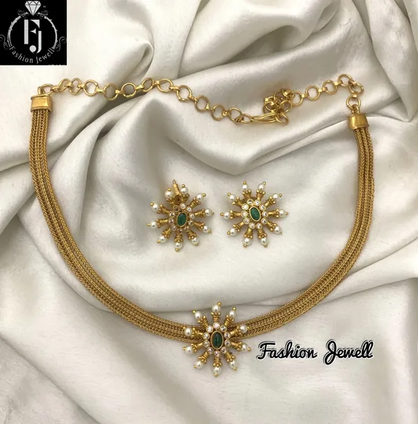 Trendy_Chain_style_Necklace_set