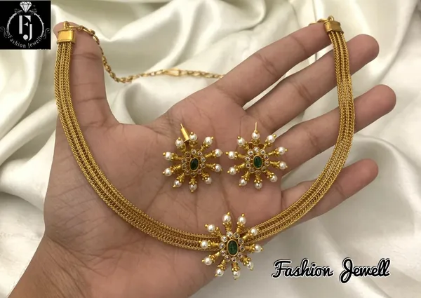Trendy_Chain_style_Necklace_set