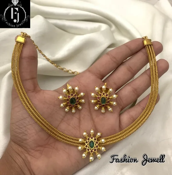 Trendy_Chain_style_Necklace_set