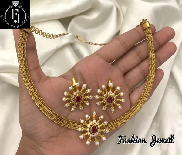 Simple_&_Elegant_chain_style_Necklace_set