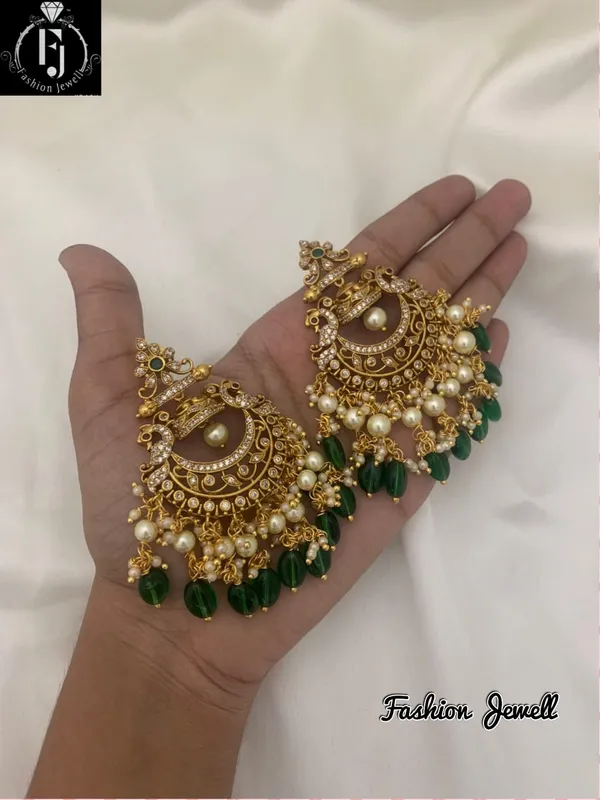 ZEEL_GREEN_BEADS_LONG_NECKLACE_SET
