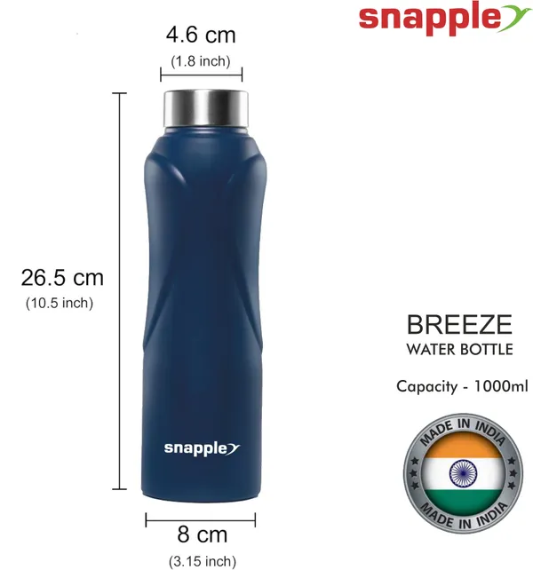 Pack_of_2_|_Stainless_Steel_Single_Wall_Water_Bottle_|_1000_ml_|_Blue