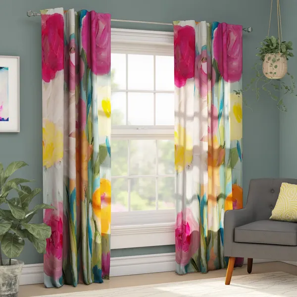 PACK_OF_2_-_FLORAL_PRINTED_ROOM_DARKENING_CURTAIN_FOR_ROOM/OFFICE