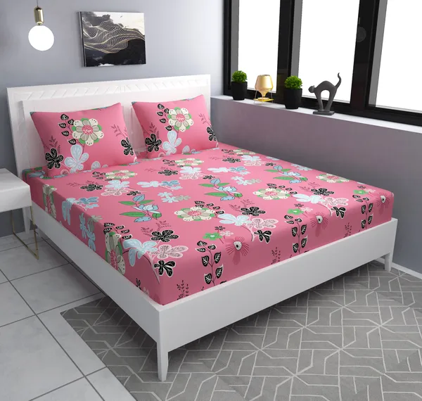 Luxury_Cube_Floret_Collection_Double_Bedsheet