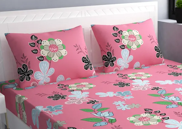 Luxury_Cube_Floret_Collection_Double_Bedsheet