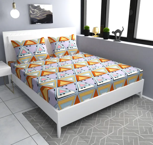 Luxury_Cube_Floret_Collection_Double_Bedsheet