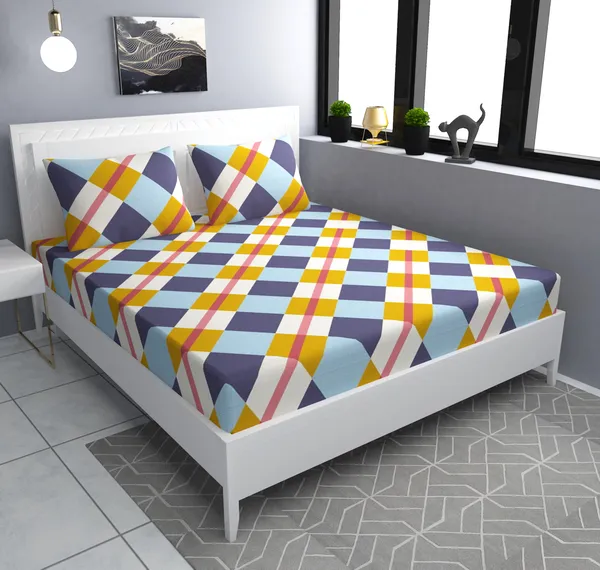 Luxury_Cube_Floret_Collection_Double_Bedsheet